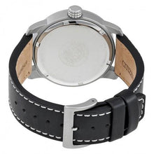 Load image into Gallery viewer, Eco-Drive Chandler Black Dial Men's Leather Watch
