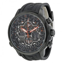 Load image into Gallery viewer, Open Box - Citizen Navihawk A-T Eco Drive Black Dial Men's Watch